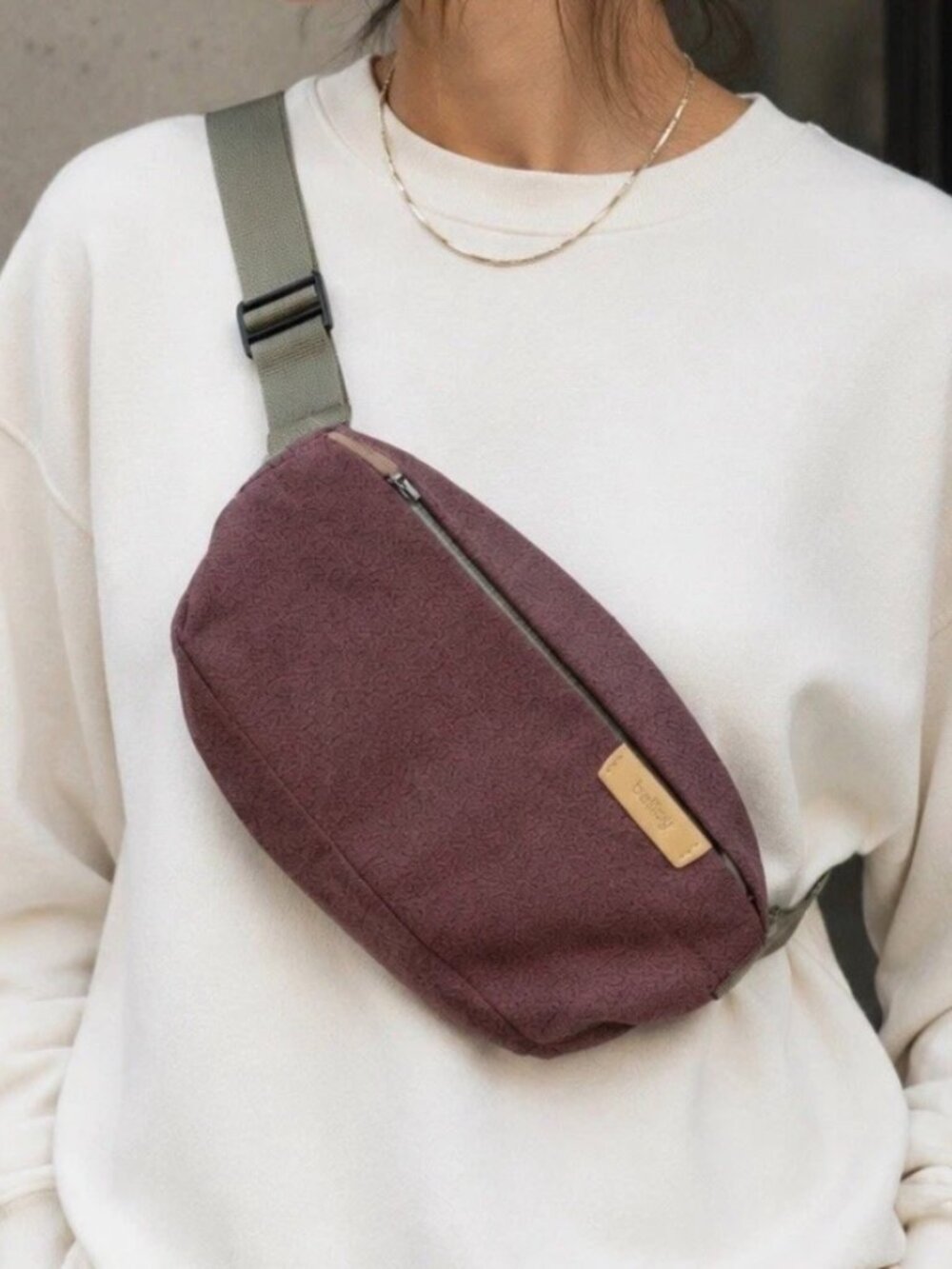 Bellroy Sling Mini Bag Burgundy Maroon Travel